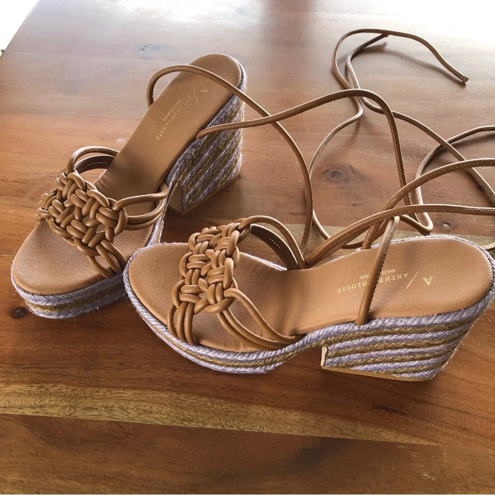 Anthropologie chunky platform